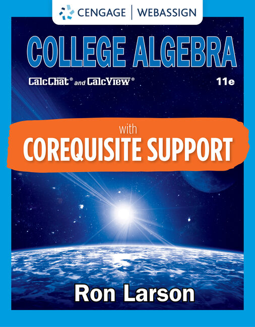 Webassign with corequisite course model