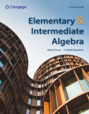 Elementary and Intermediate Algebra, 6th Edition